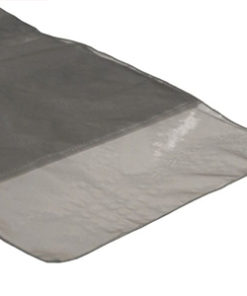 Location chemins de table gris argenté en organza