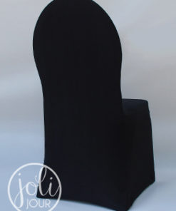 Location housses de chaises noires lycra poitiers niort la rochelle angouleme tours limoges angers nantes