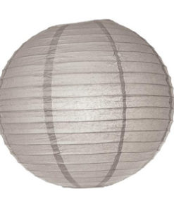 Location lanternes gris perle boules chinoises pas cher mariage