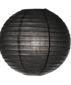 Location lanternes noir boules chinoises pas cher mariage