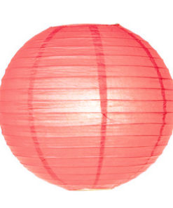 Location lanternes rondes boules chinoises corail rose decoration mariage