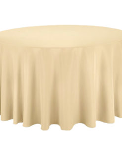 Location nappes rondes lin taupe toile de jute en coton - Poitiers Niort La Rochelle Paris Nantes