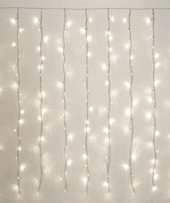 Location rideau de guirlande LED 3 m mariage decoration salle