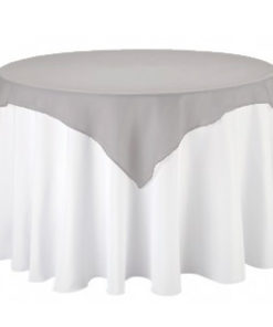 Location surnappes grises argenté - Décoration de mariage - Paris Lille Rouen Le Havre Caen