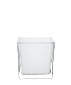 Location vases carrés blancs mariage - Poitiers Chatellerault Niort Angouleme La Rochelle