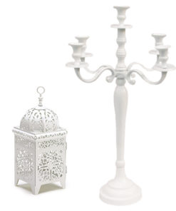 CHANDELIERS + LANTERNES